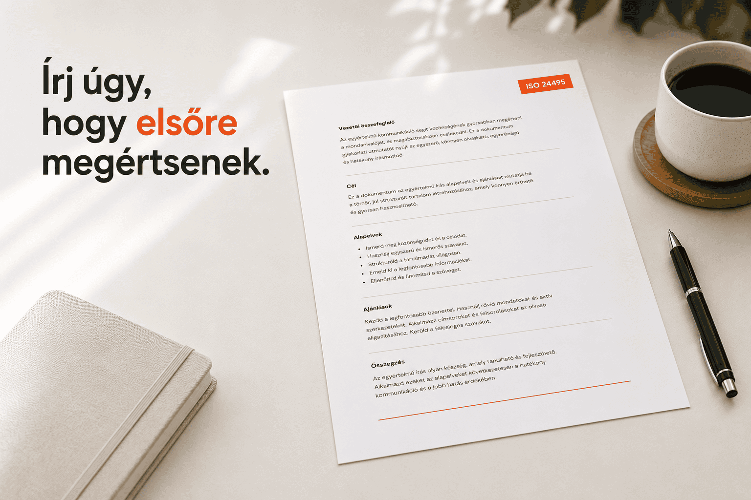 Írj úgy, hogy elsőre megértsenek